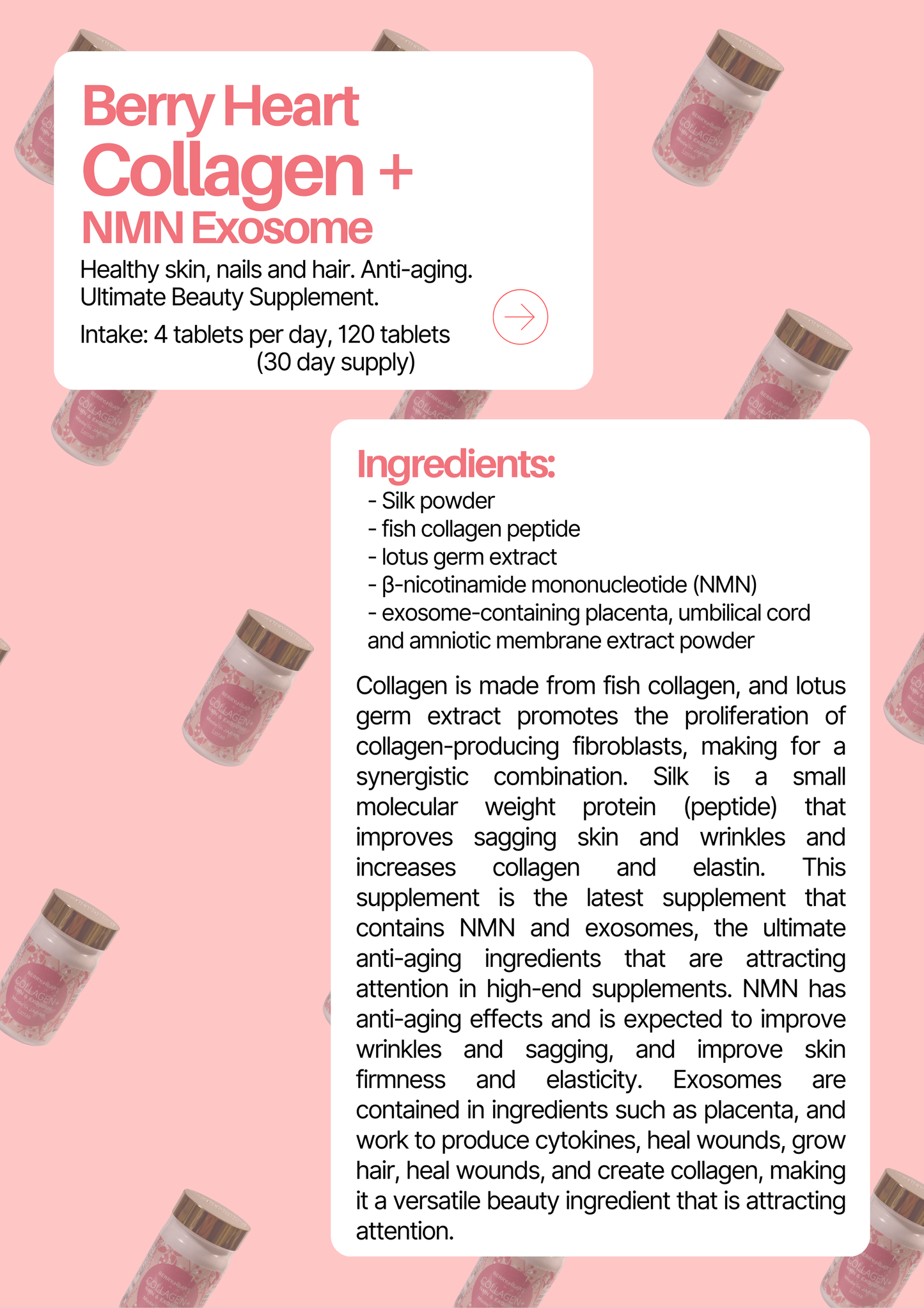 COLLAGEN+ NMN and Exosomes