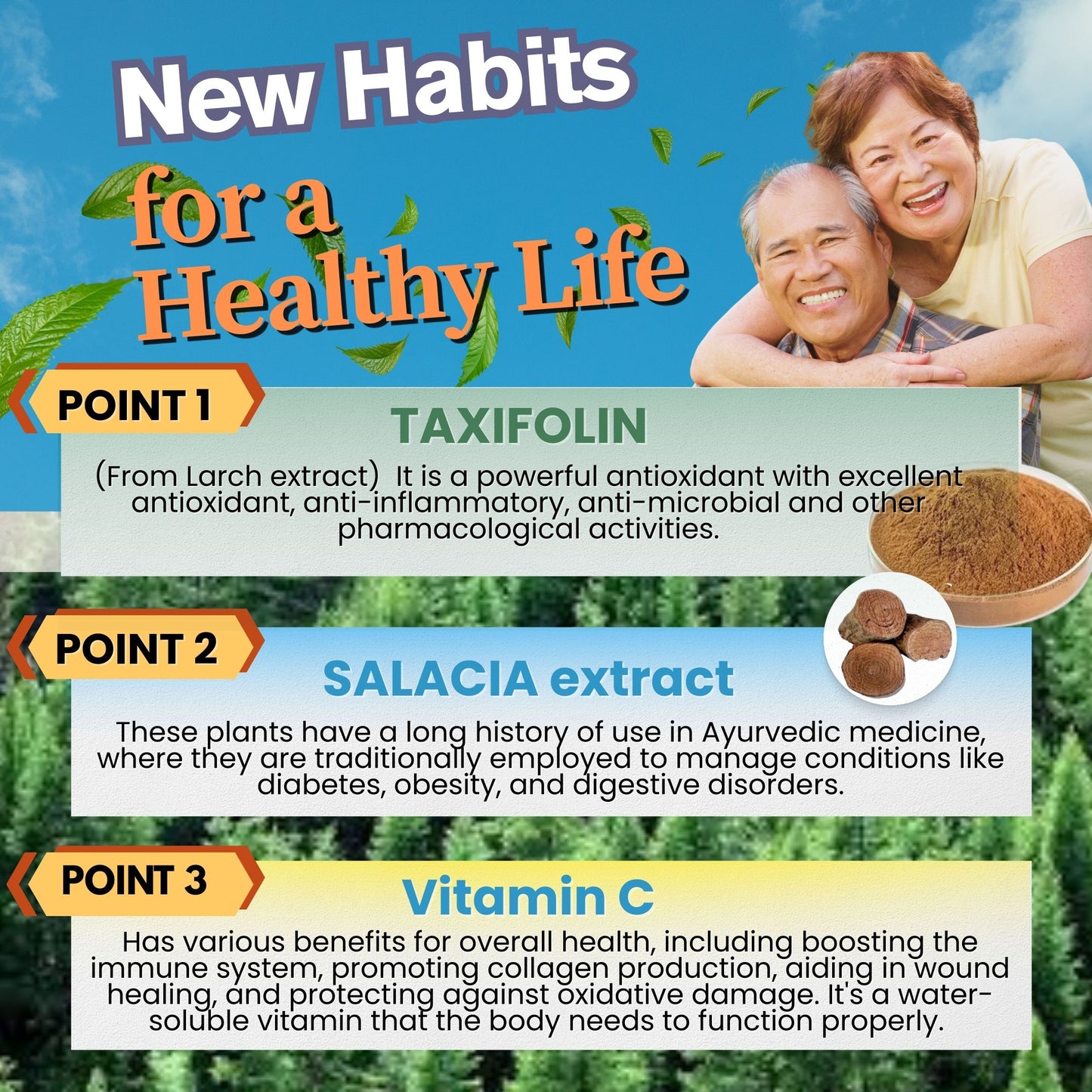 TAXIFOLIN+ Salacia & Vitamin C