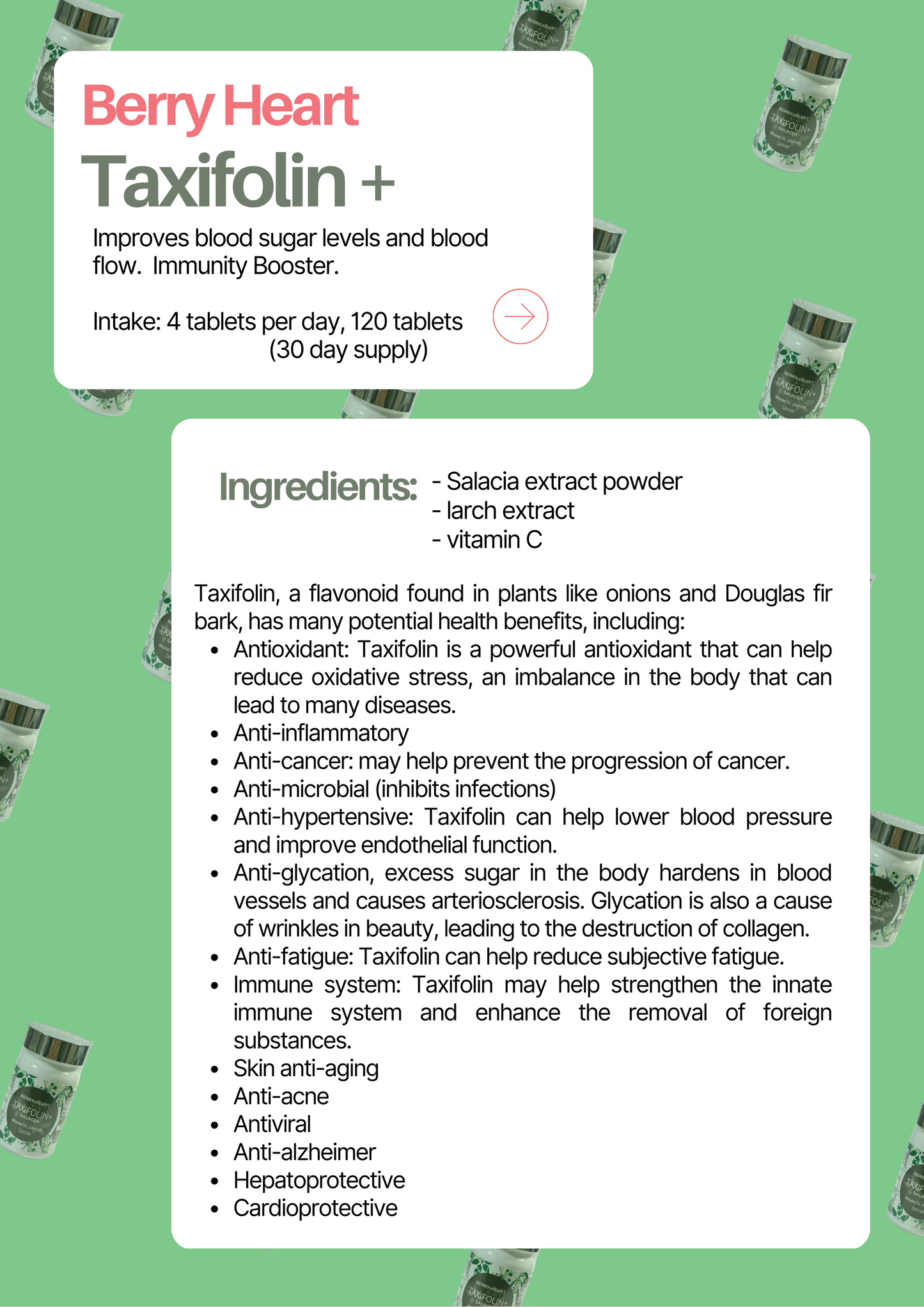 TAXIFOLIN+ Salacia & Vitamin C